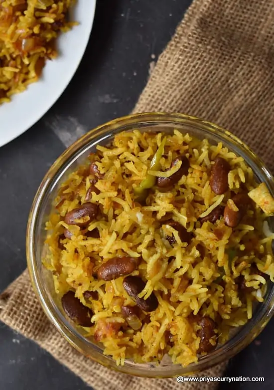 rajma pulao recipe | how to make rajma pulao - Priya's Curry Nation