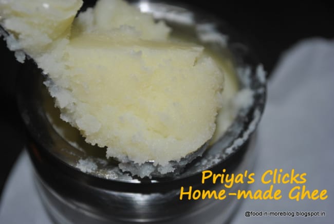 ghee at home recipe