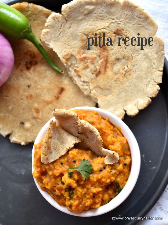 Maharashtra pitla recipe