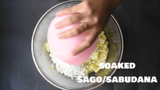 how to make sabudana vada step 1