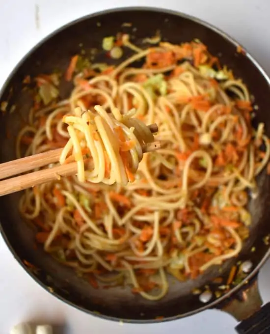 how to make veg noodles recipe 