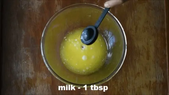 eggless brownies recipe step 5