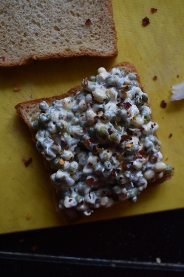 easy sprouts sandwich recipe - priyascurrynation.com #recipes #homemade