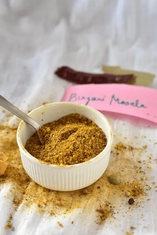 home made biryani masala powder recipe step by step - priyascurrynation.com #recipes #food #basics