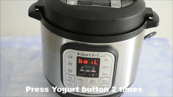 Instant pot yogurt button deals