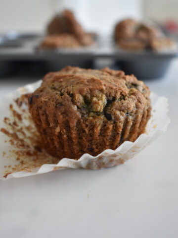 easy blueberry jam muffin recipe - priyascurrynation.com