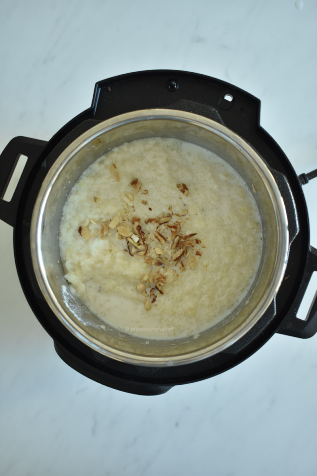 Easy, Instant pot kheer recipe 