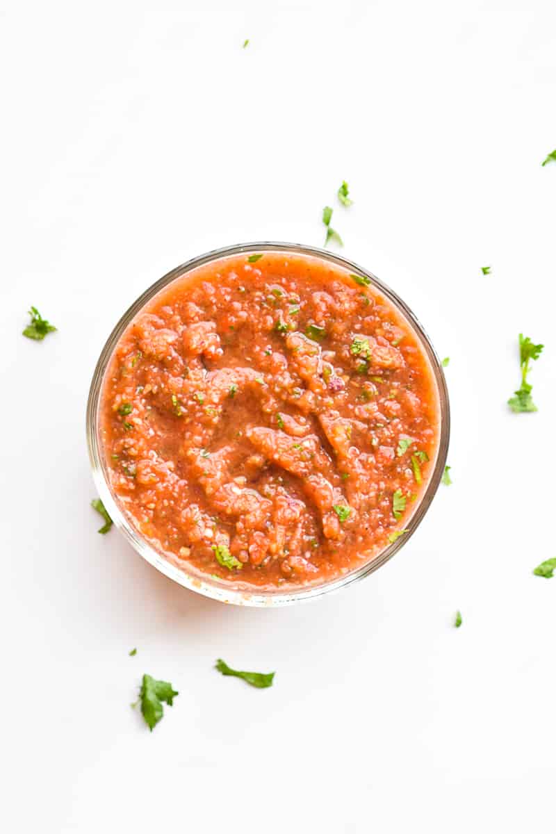 Craving for salsa? this 5 minute fresh salsa is the recipe you need to try today.