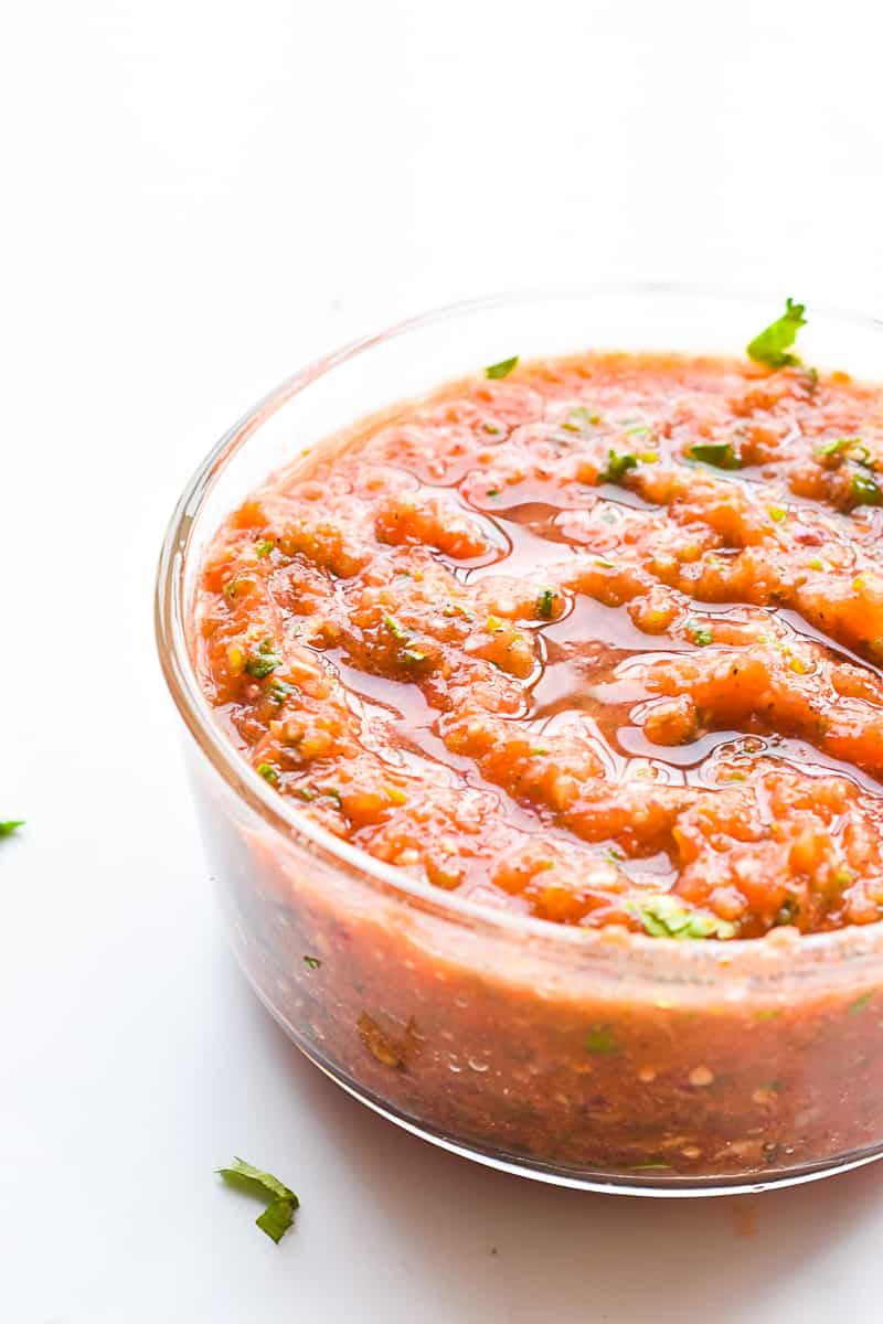 homemade, 5 minutes quick fresh salsa recipe